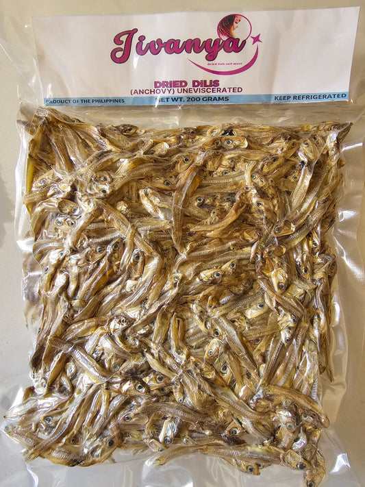 Jivanya Dried Dilis Regular - 200 grams - 7.05 oz