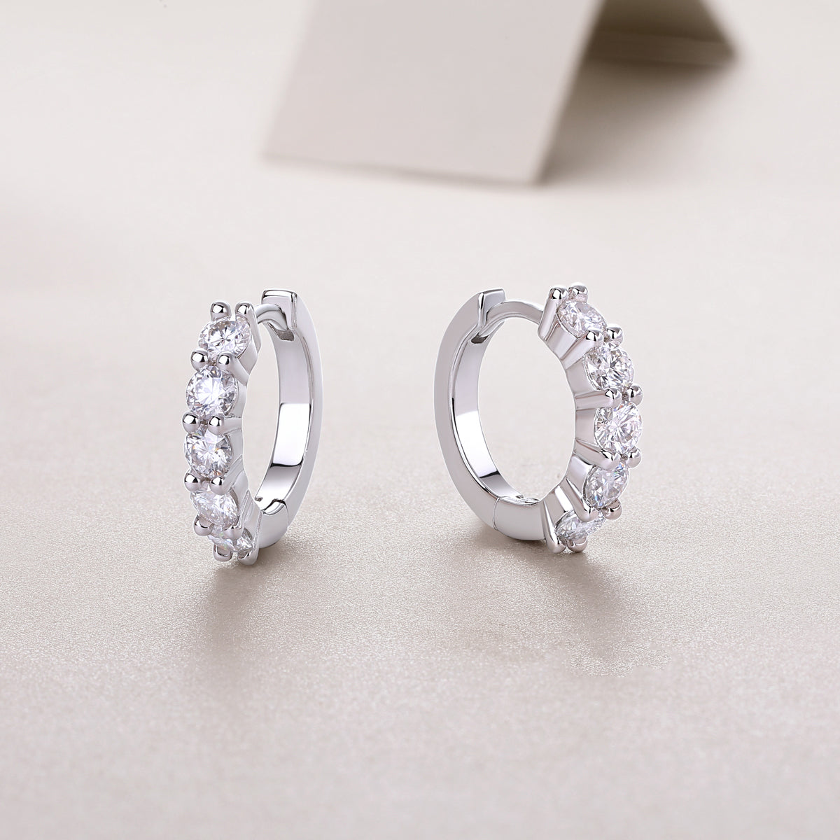 1Dawn Diamond Set With Moissanite Silver Earrings Luxury Fashion Diamond Earrings Stud Earrings Prohibit TikTok sales