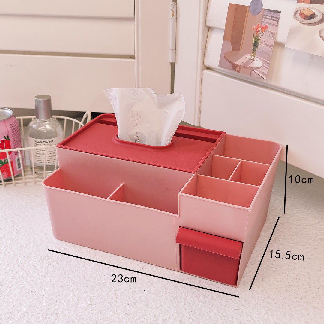 Yilan Simple Desktop Storage Box Creative Tissue Duxer Box