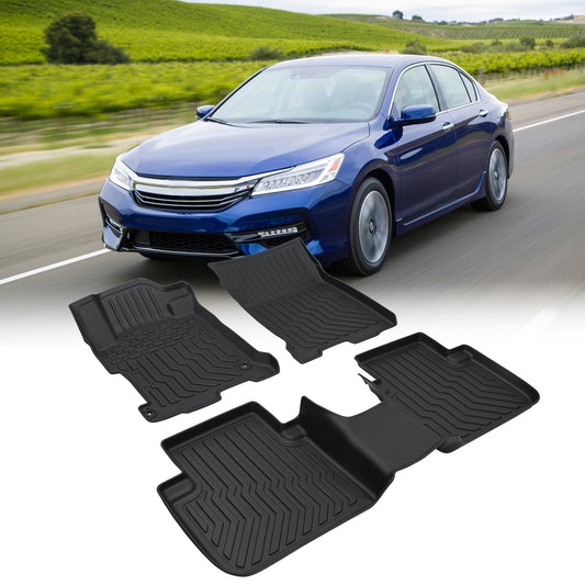 TPE Rubber Car Floor Mats All-Weather For 13-17  Accord