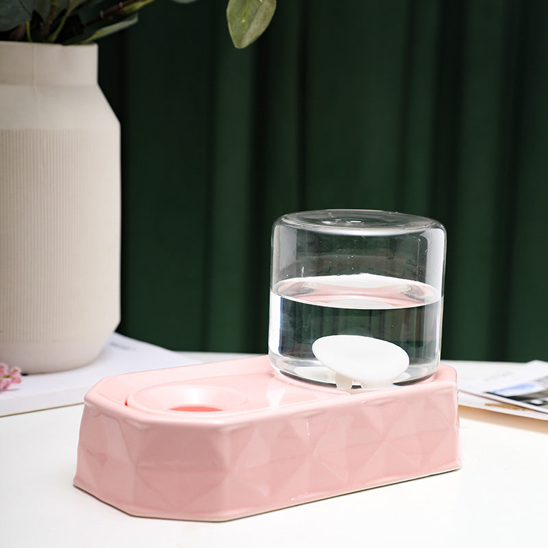 Pet water bowl cat and dog water dispenser