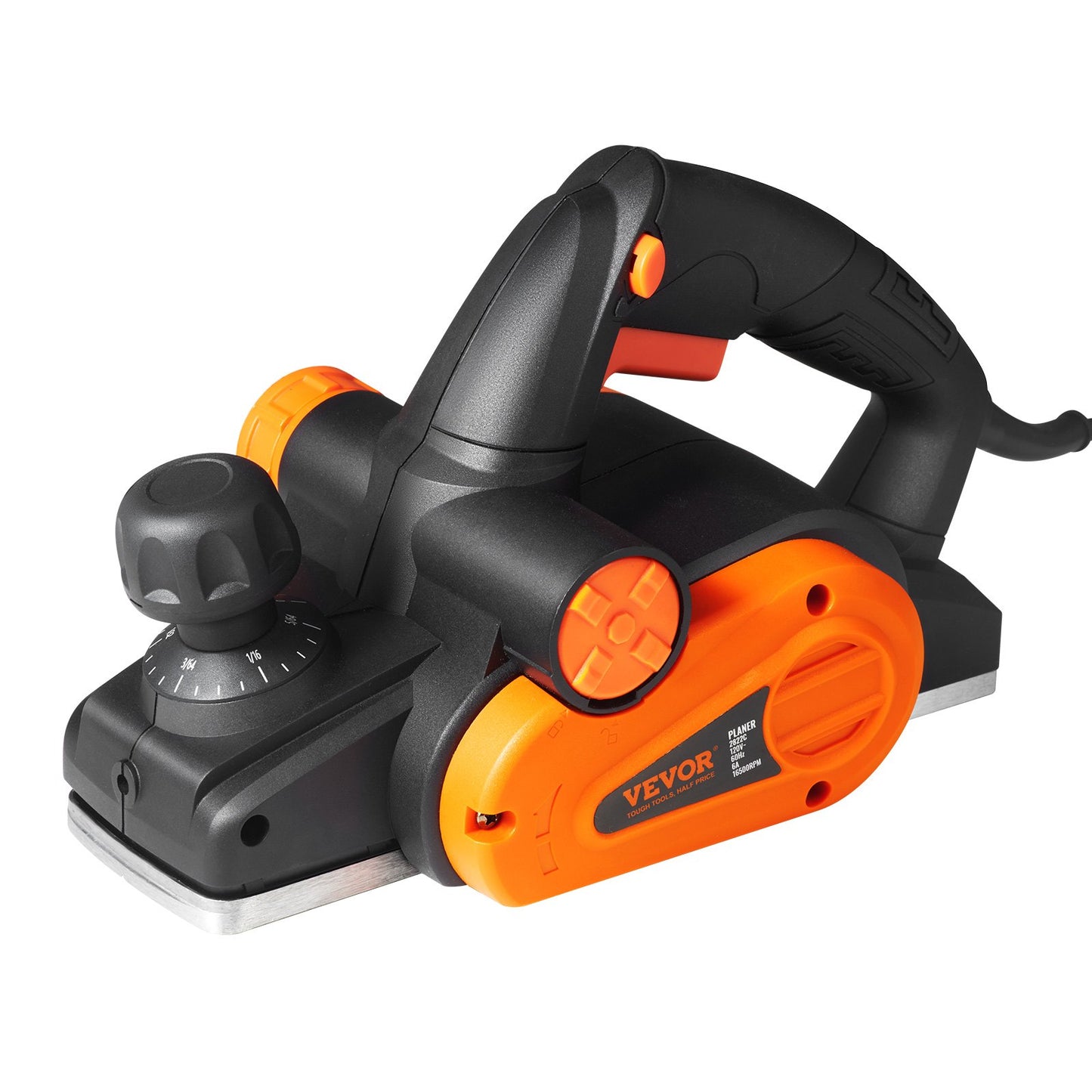 Electric Hand Planer, 3-1/4" Width Corded Electric Hand Planer, 16500 RPM High-Speed Powerful Electric Handheld Planers For Woodworking, Wood Chamfer DIY, Smooth Finish Carpentry Tool, FCC-SDoC