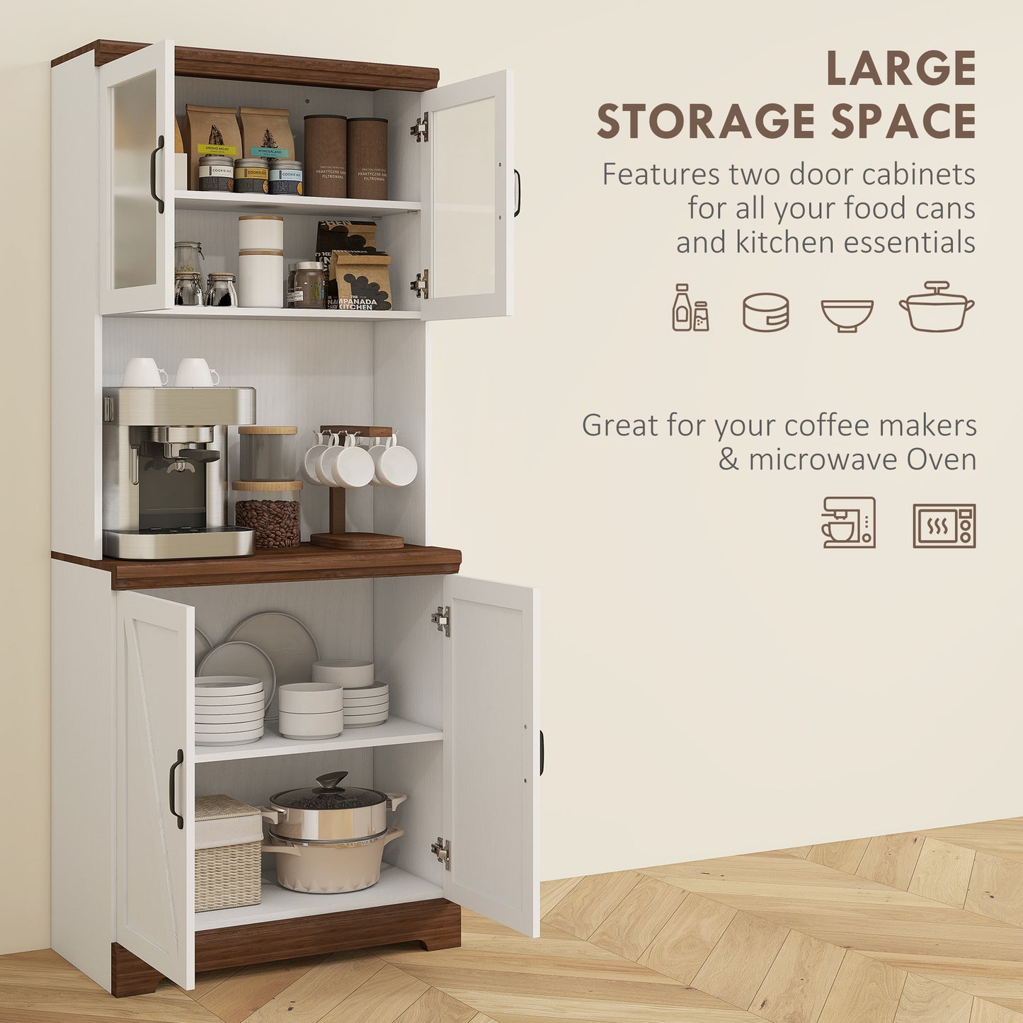 Freestanding Kitchen Pantry