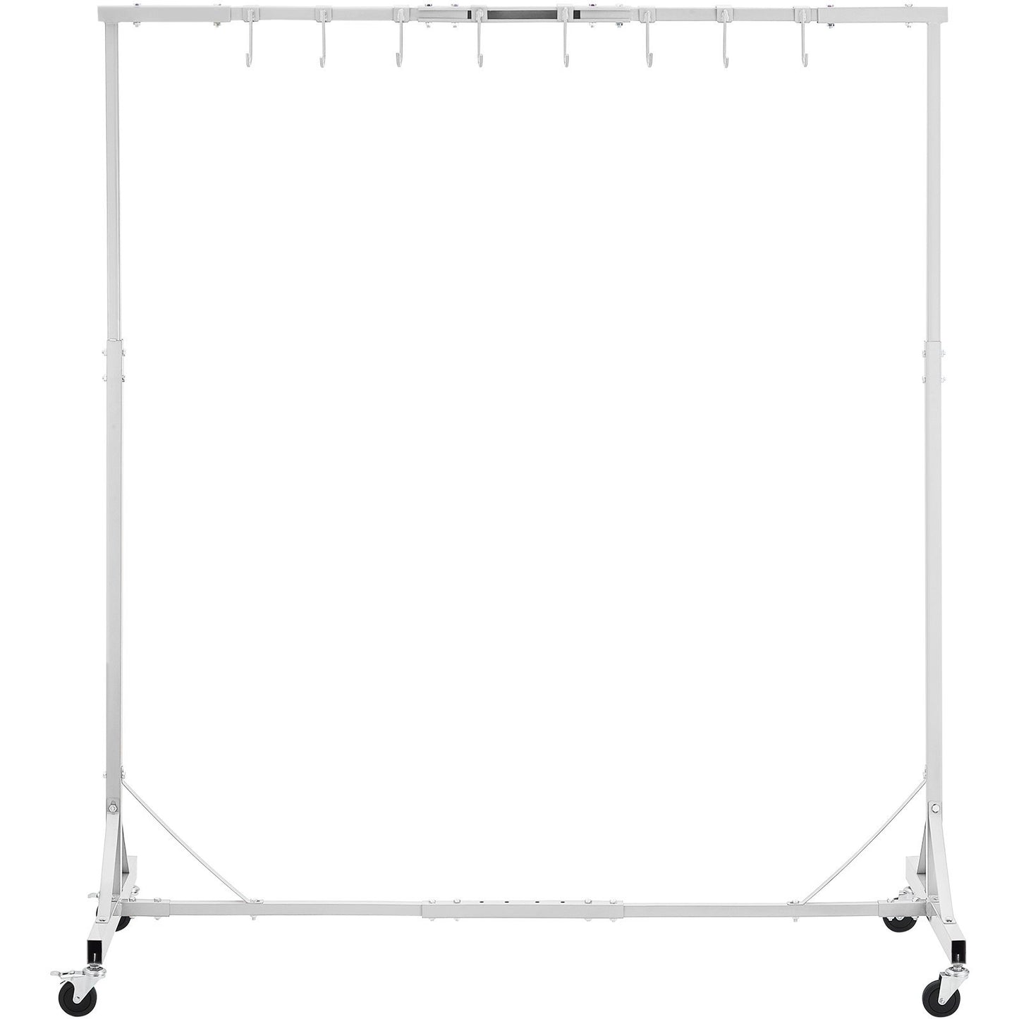 Newly Upgraded VEVOR Painting Rack Adjustable Paint Hanger 8 Hooks Auto Body Painting Stand