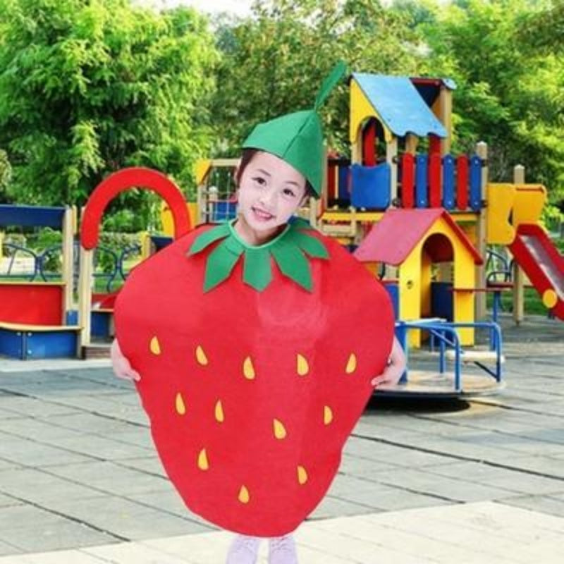Kids Fruit Role Play Cute Party Costumes