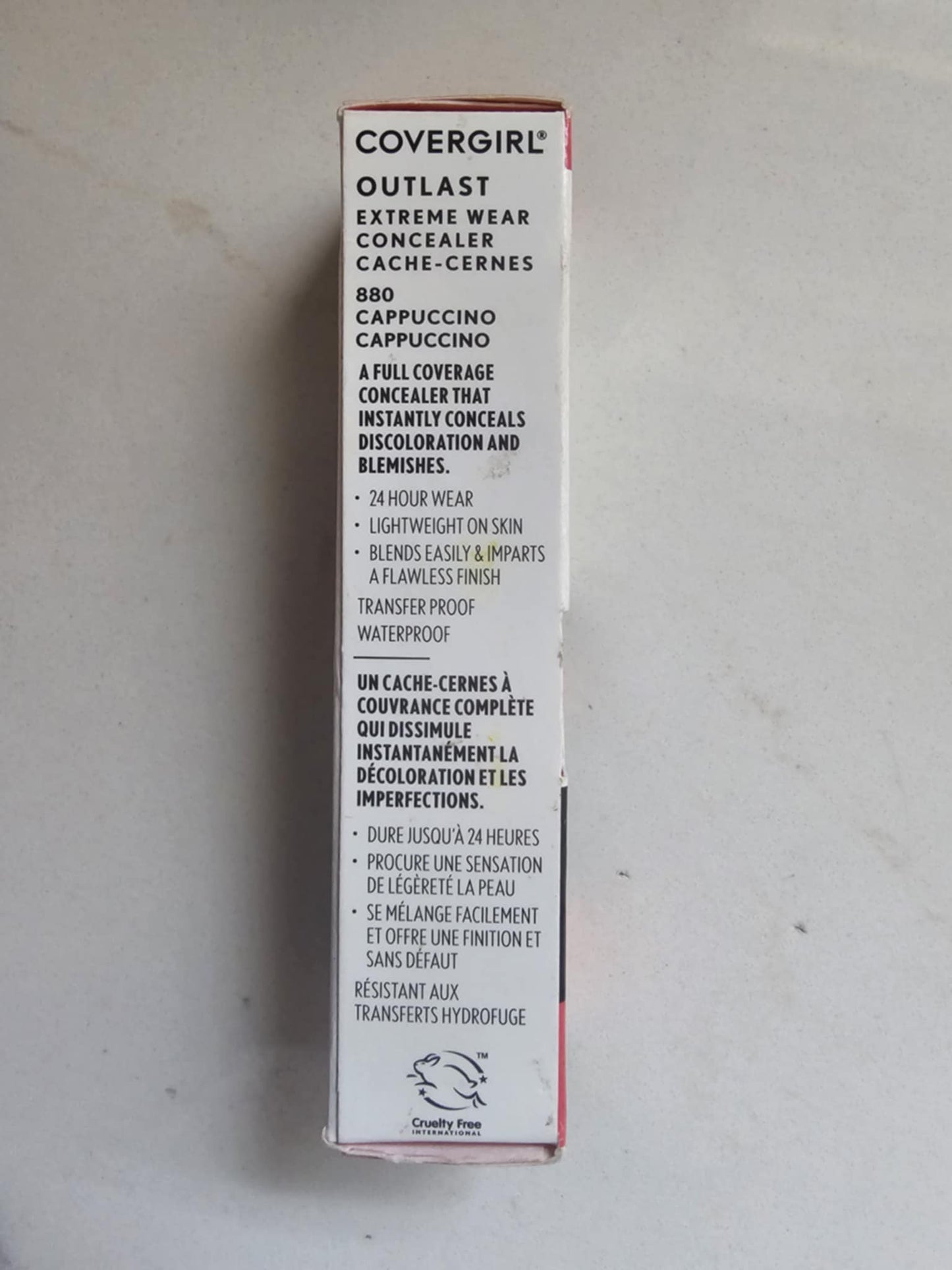 Outlast Extreme Wear Concealer 880 Cappuccino