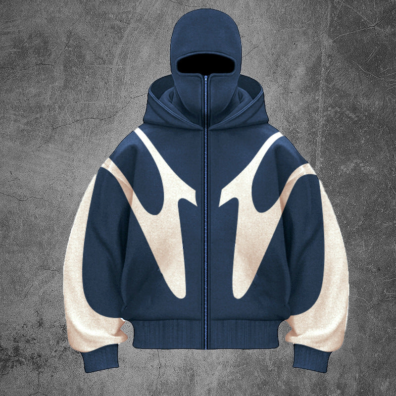 Double Hood Unique Design Hooded Sweater Autumn And Winter Men And Women