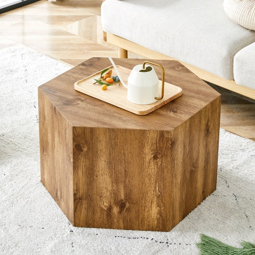 Modern MDF Coffee Table, With Complex Banana Texture Patterns, Style And Texture Coffee Table To Redefine Your Interior Decoration And Enhance Your Living Space, Stylish And Durable Design