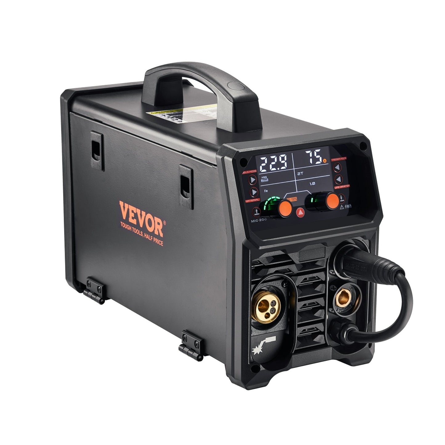 MIG Welder 200Amps Welding Machine 4-in-1 Gas MIG Flux Core MIG Stick Lift TIG