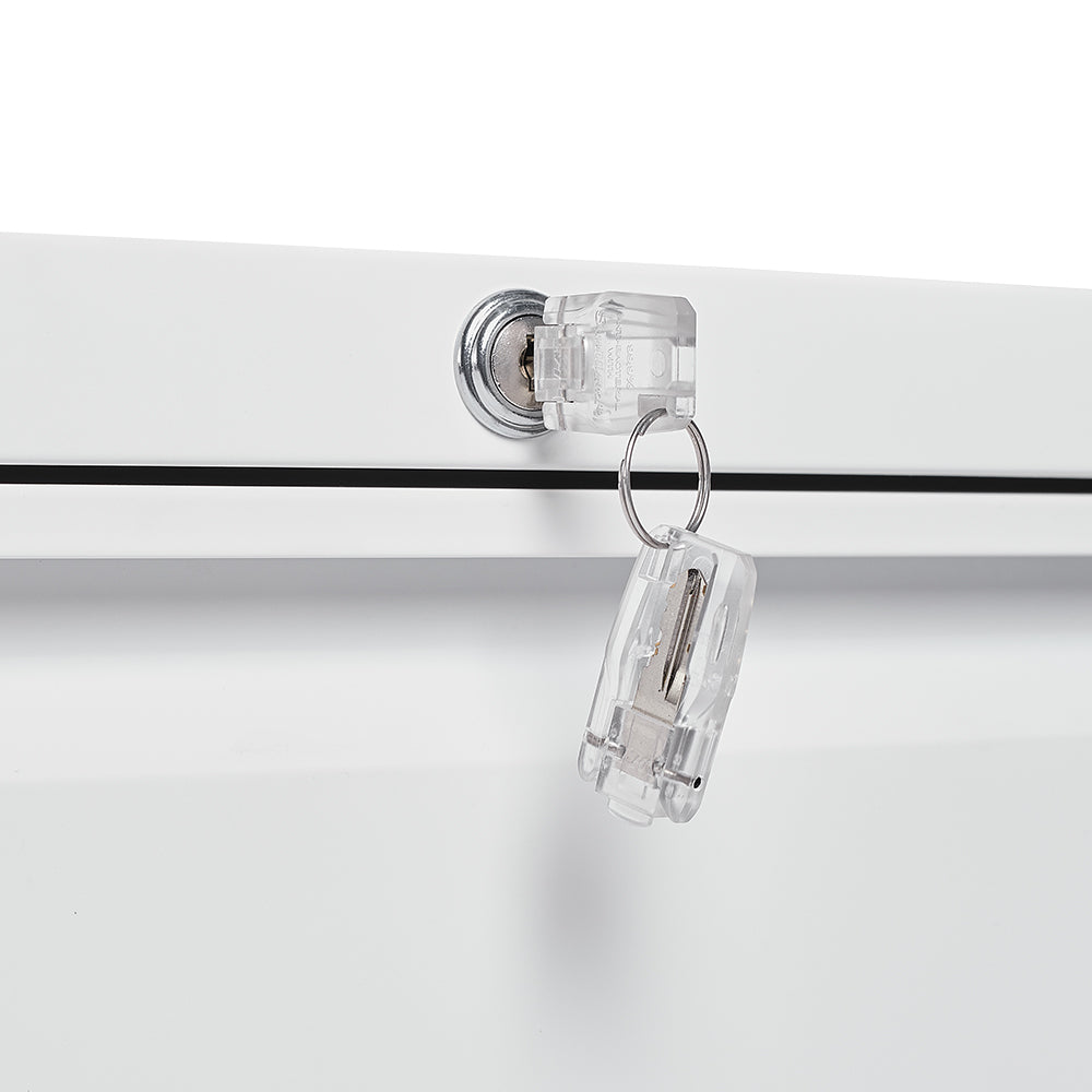 Filing Cabinet Lateral File Cabinet 3 Drawer, White Filing Cabinets With Lock, Locking Metal File Cabinets Three Drawer Office Cabinet For Legal Letter A4 F4 Home Offic