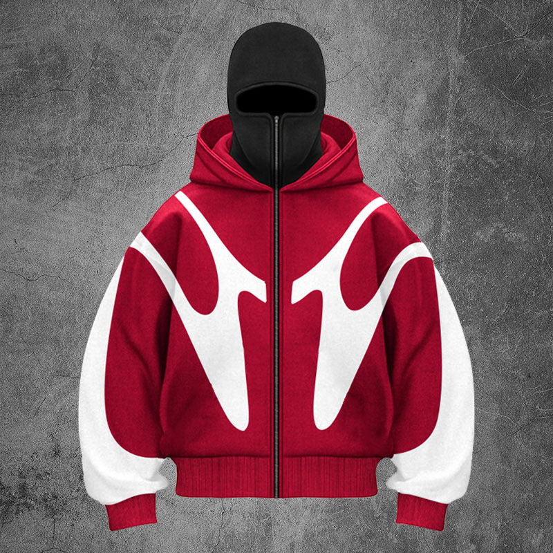 Double Hood Unique Design Hooded Sweater Autumn And Winter Men And Women