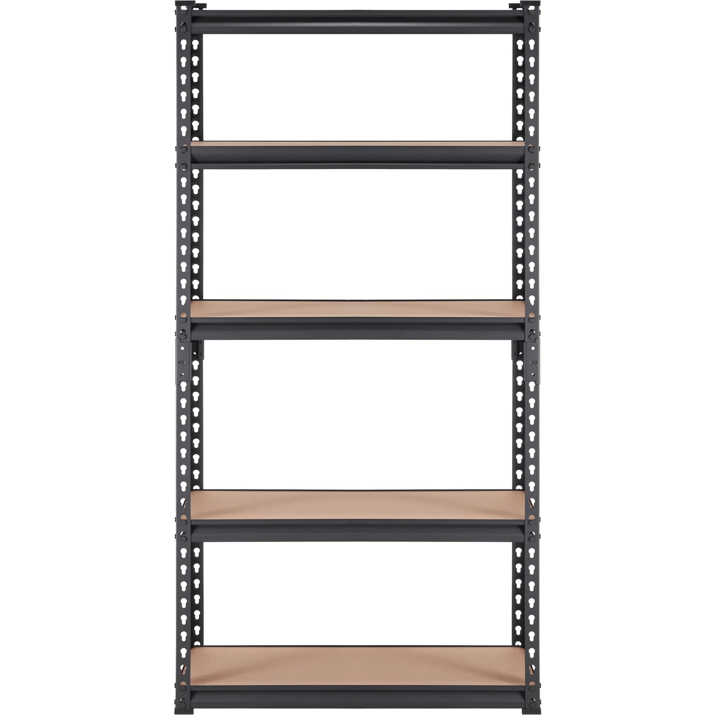 Storage Shelving Unit, 5Tier Adjustable, 2000 Lbs Capacity, Heavy Duty Garage Shelves Metal Organizer Utility Rack, Black, 30L X 12W X 60 H For Kitchen Pantry Basement Bathroom Laundry