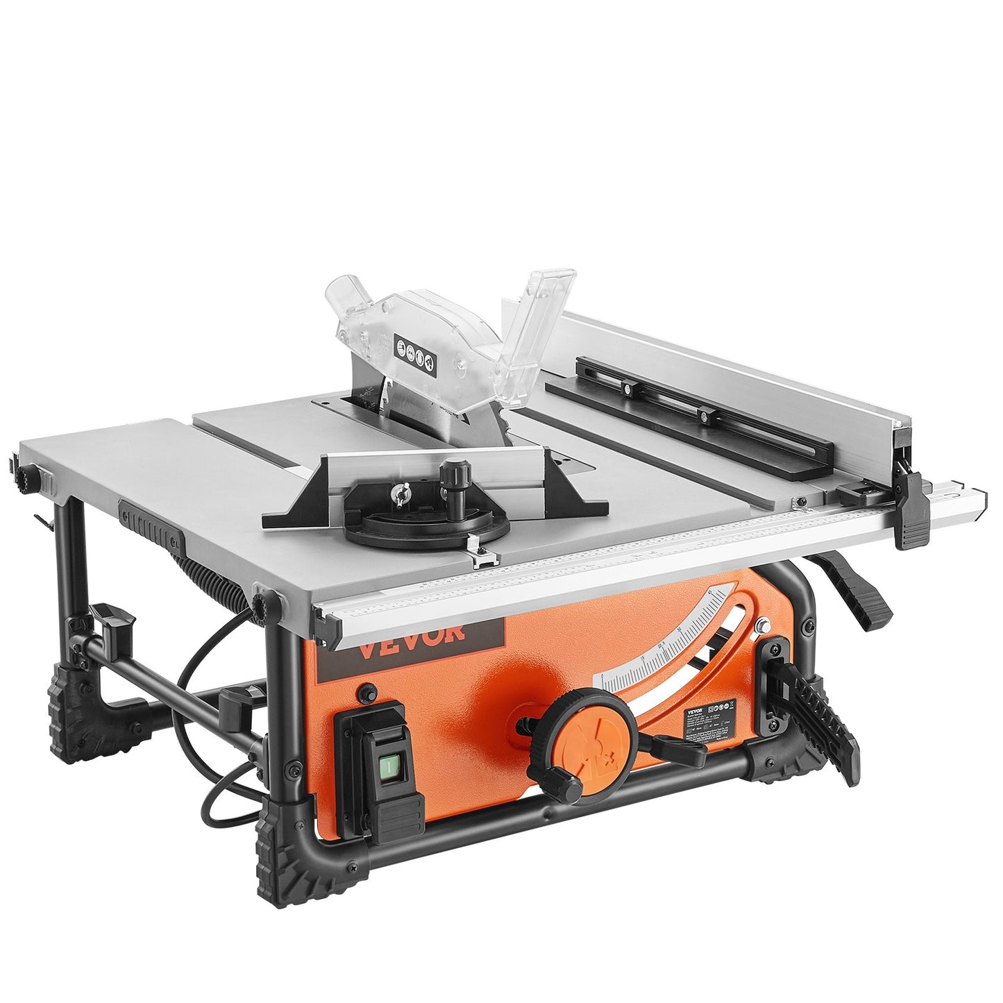 Table Saw Electric Cutting Machine 4500RPM 25-in Rip Capacity Woodwork