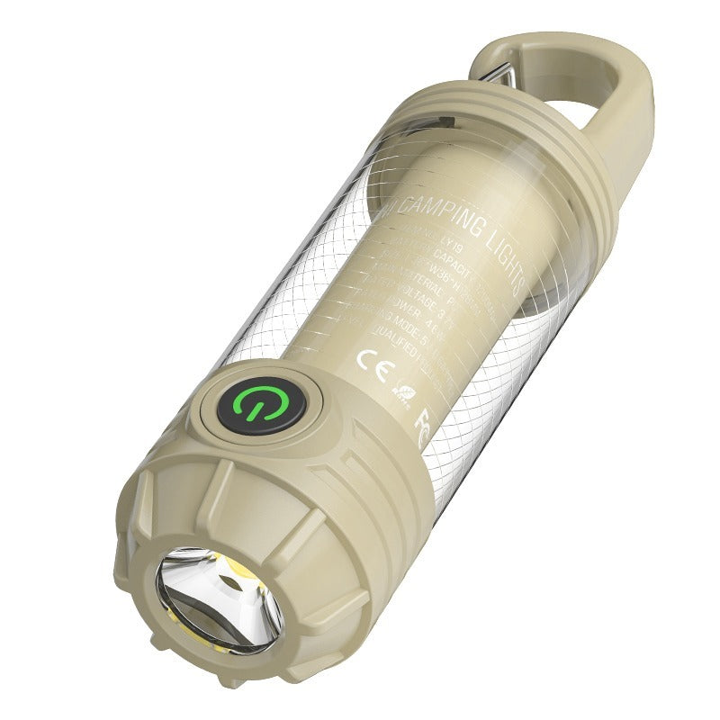 1PC Outdoor LED Camping Light Waterproof Portable Long Lasting Tent Light With Hanging Hook For Hiking Fishing Backpacking Strong Lighting