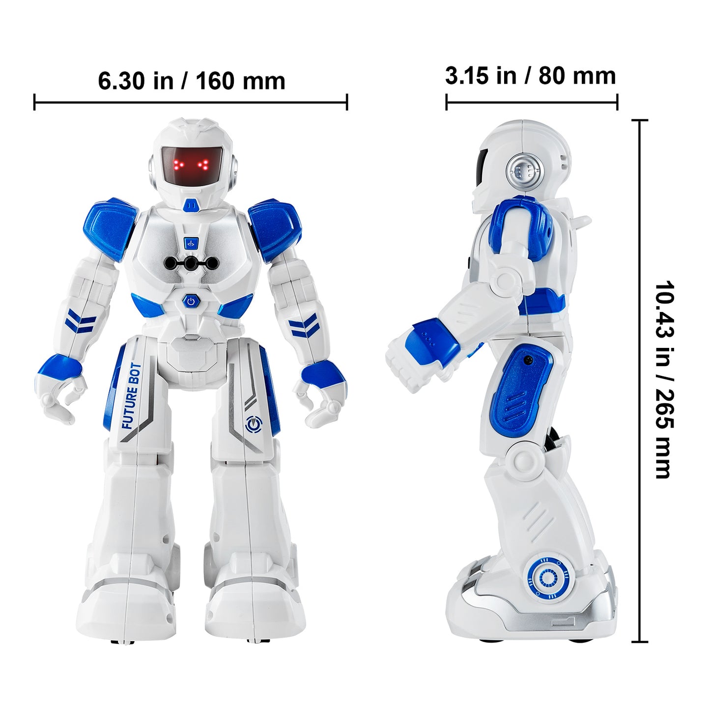 VEVOR RC Robot Toy For Kids Talking Dancing Gesture Remote Control Programmable