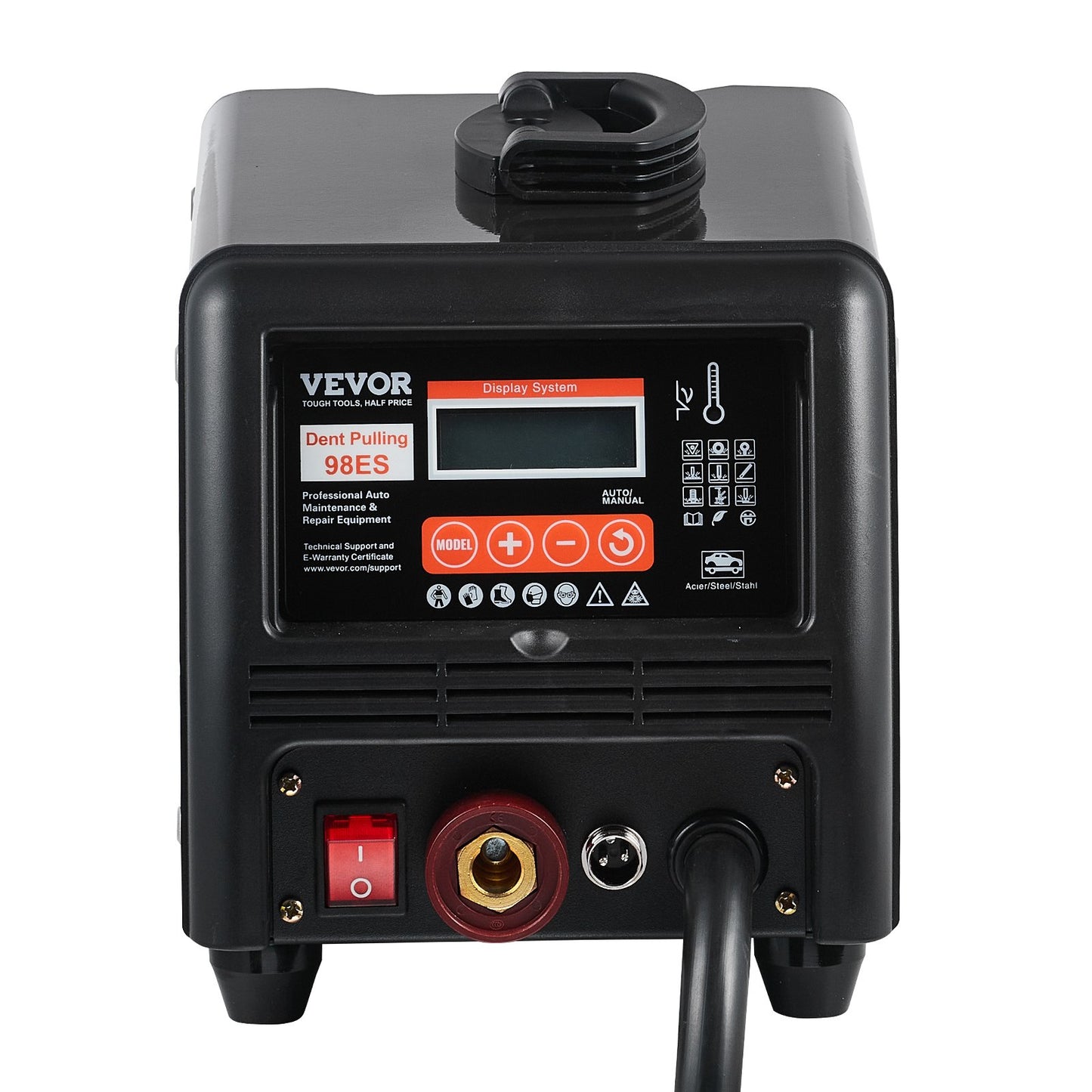 Stud Welder Dent Repair Kit, 3KW Spot Welder Dent Puller With Auto/Manual Welding & 9 Versatile Modes, 110V Auto Body Spot Welding Dent Puller Machine For Car, Truck Dent Repair