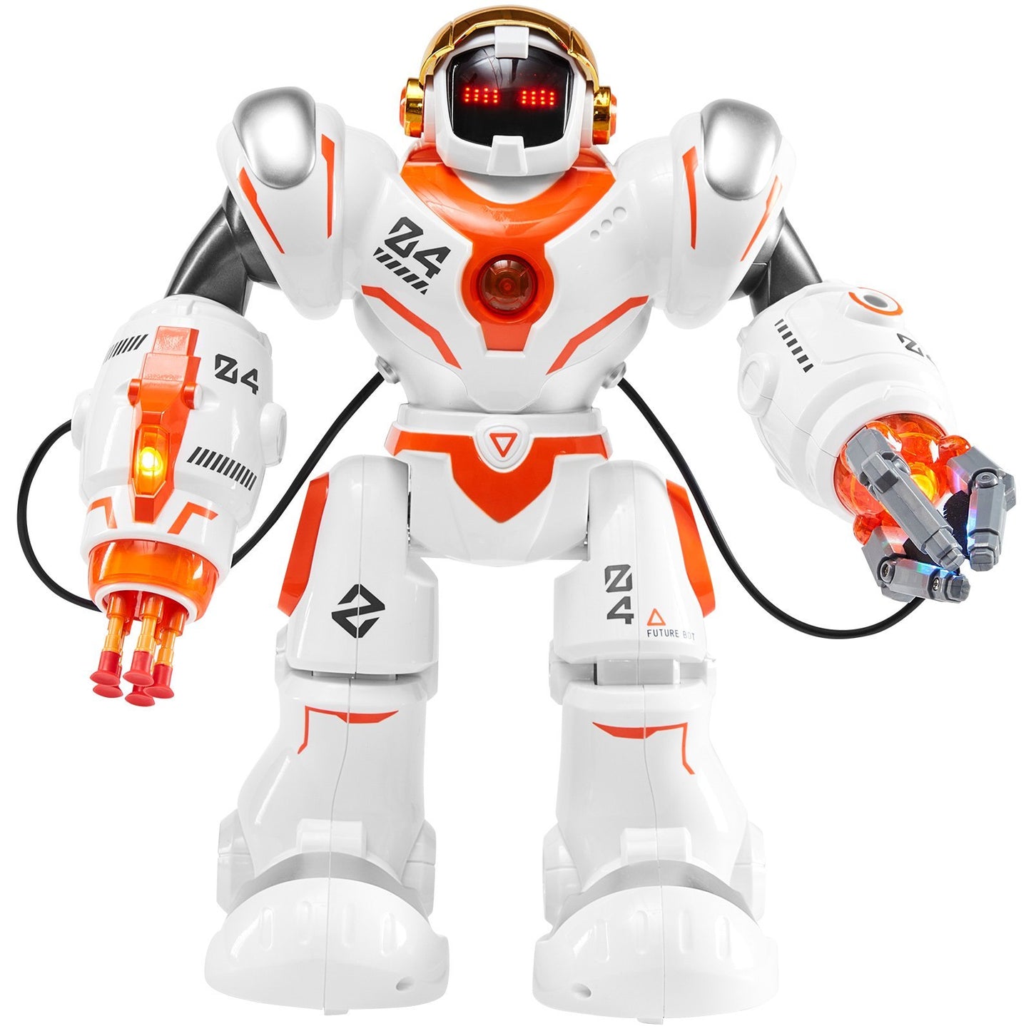 VEVOR RC Robot Toy Battle Robot For Kids Remote Control Robotic Toy Programmable