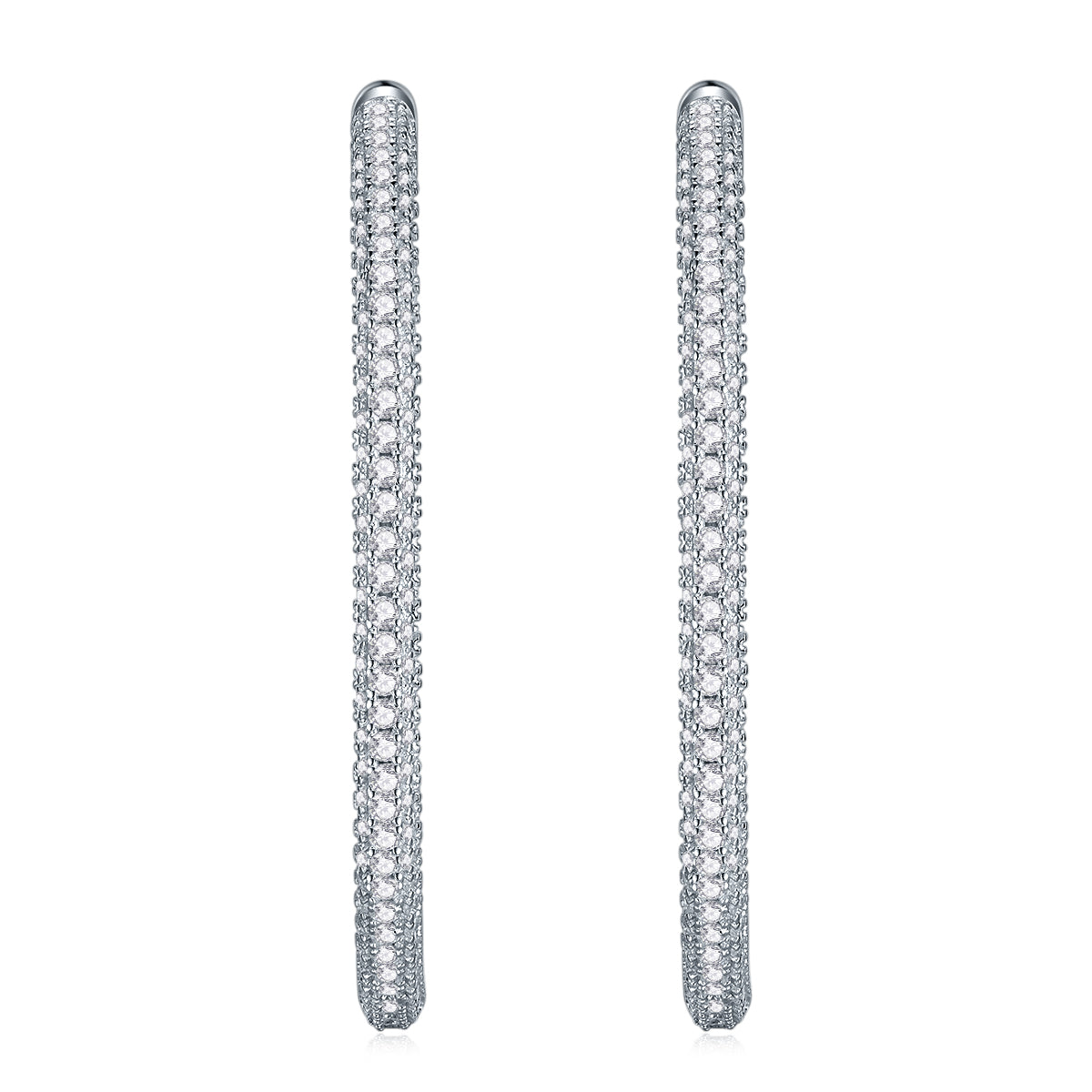 1Light Coco Luxury Fashion Diamond Earrings Stud Set With Mosan Diamond Silver Ornaments Prohibit TikTok sales