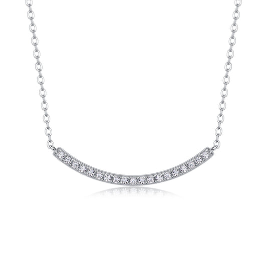 Joy - A Fashionable And Luxurious Diamond Jewelry Pendant Set With Moissanite S925 Sterling Silver And Platinum Plating