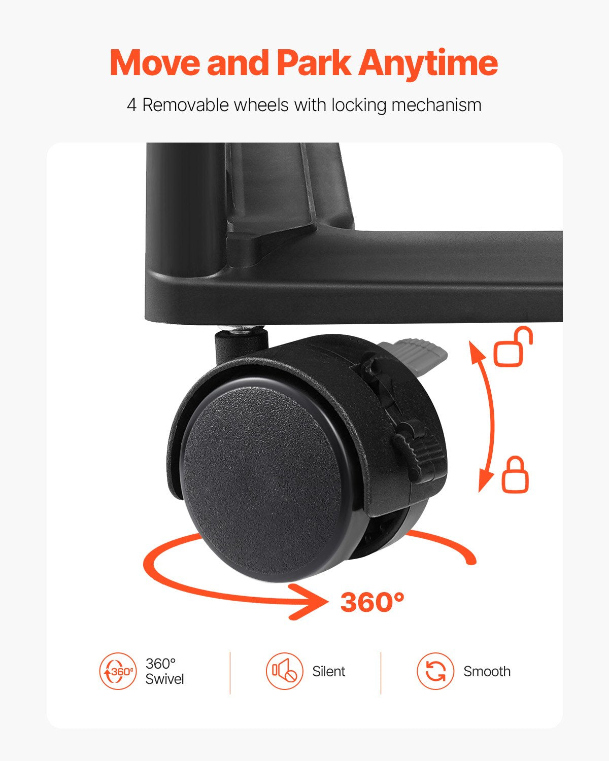 Scrapbook Rolling Storage Cart, 6-Tier Large Capacity With Organizer Top, Black Frame With 6 Clear Cases And 4 Removable Wheels, Storage Organizer Rolling Cart For Arts And Crafts Supplies