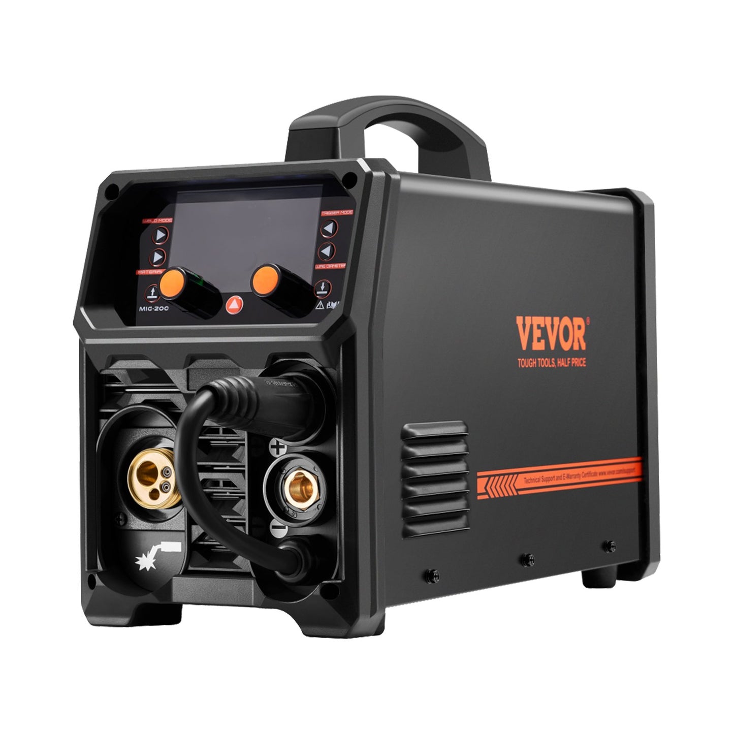 MIG Welder 200Amps Welding Machine 4-in-1 Gas MIG Flux Core MIG Stick Lift TIG