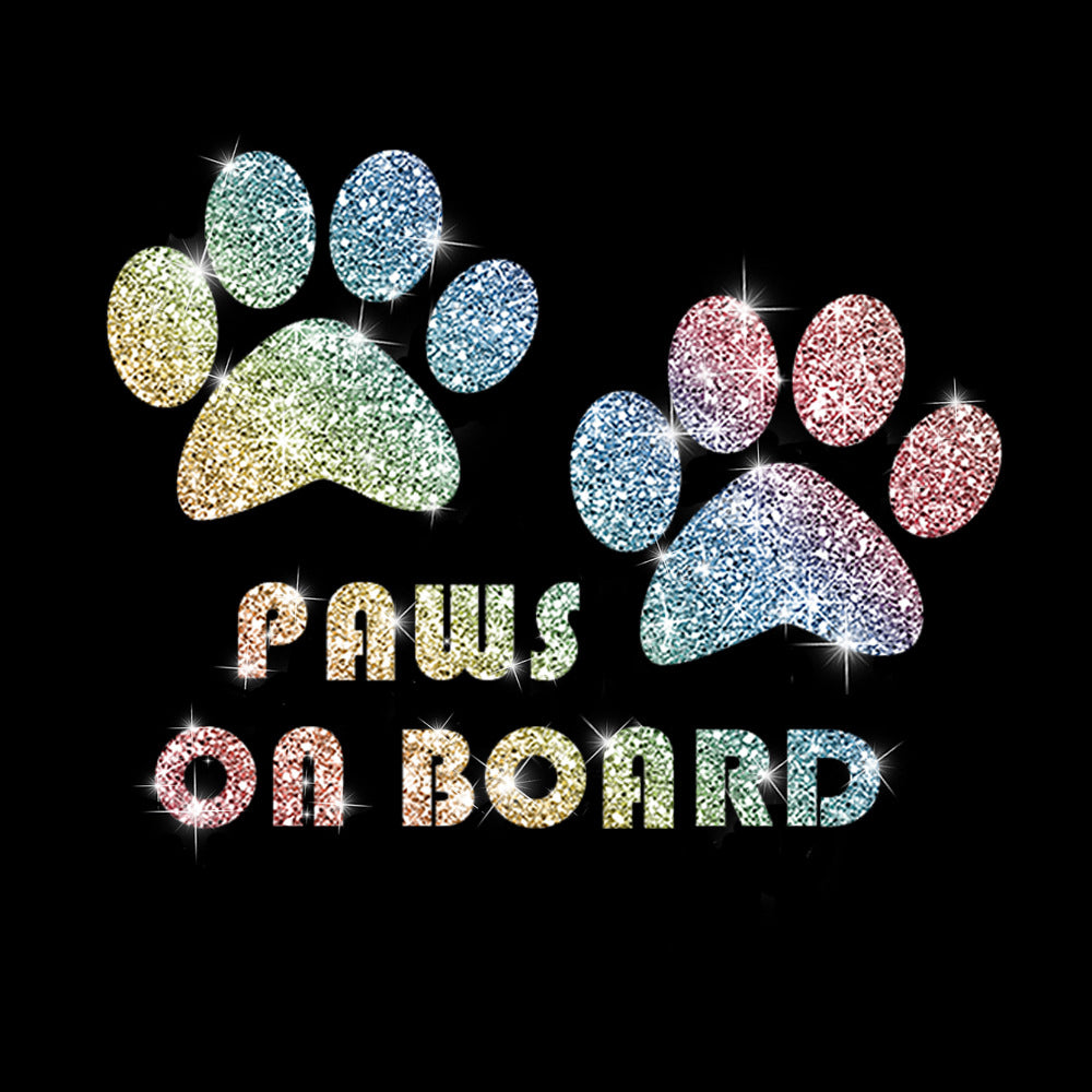 Cartoon Shiny African Woman Automobile Sticker