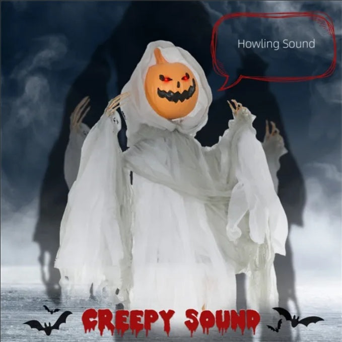Halloween Decoration with Creepy Howling Sound