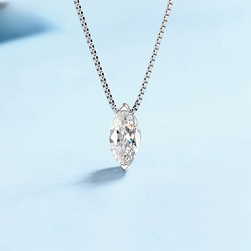 Lxalry Women's Handmade Zircon Necklace Is A Perfect Gift For Women Birthday, Anniversary, Christmas Gift, Wife Gift, Wedding Birthday, Anniversary Jewelry, Mom, Girlfriend