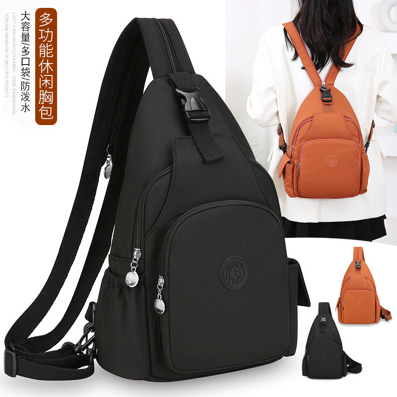 Fashion Backpack Women's Casual Waterproof Multifunctional Chest Bag