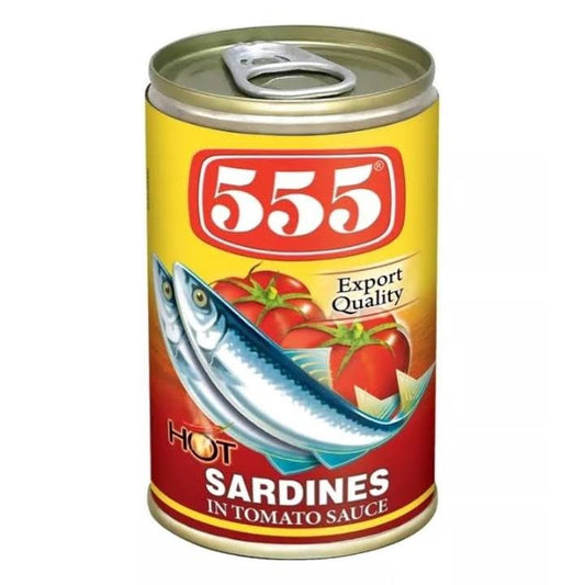 555 Hot Sauce Sardines