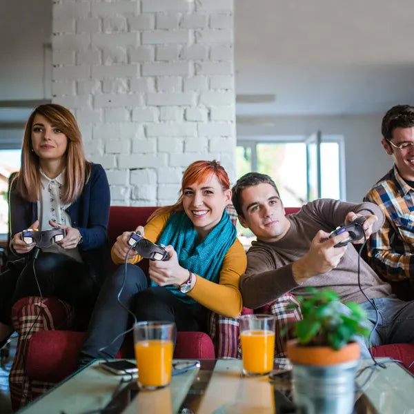 Shock Wired Game Controller Gamepad Compatible With Nintendo Wii Gamecube