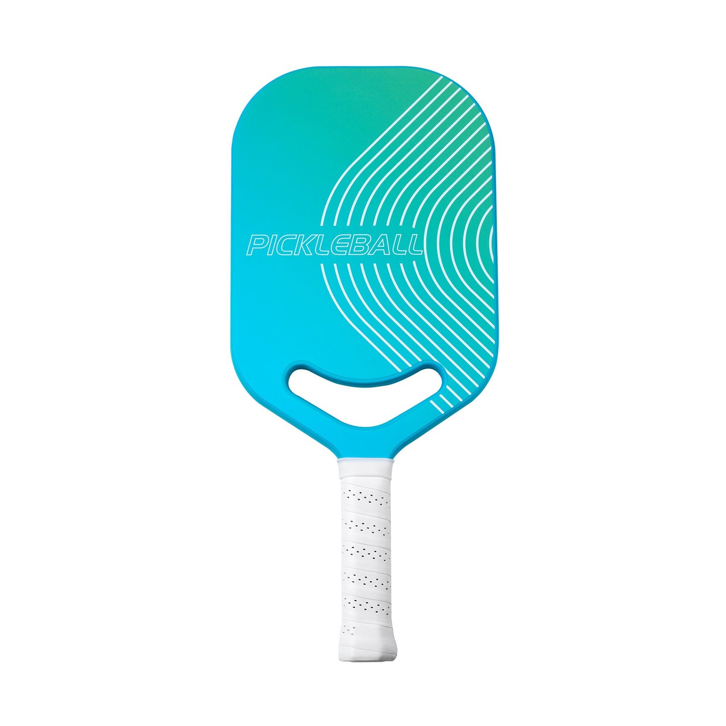 Pro Carbon Fiber Pickleball Paddle With Aero Throat Honeycomb Core Racket