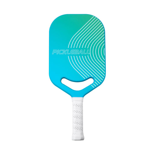 Pro Carbon Fiber Pickleball Paddle With Aero Throat Honeycomb Core Racket