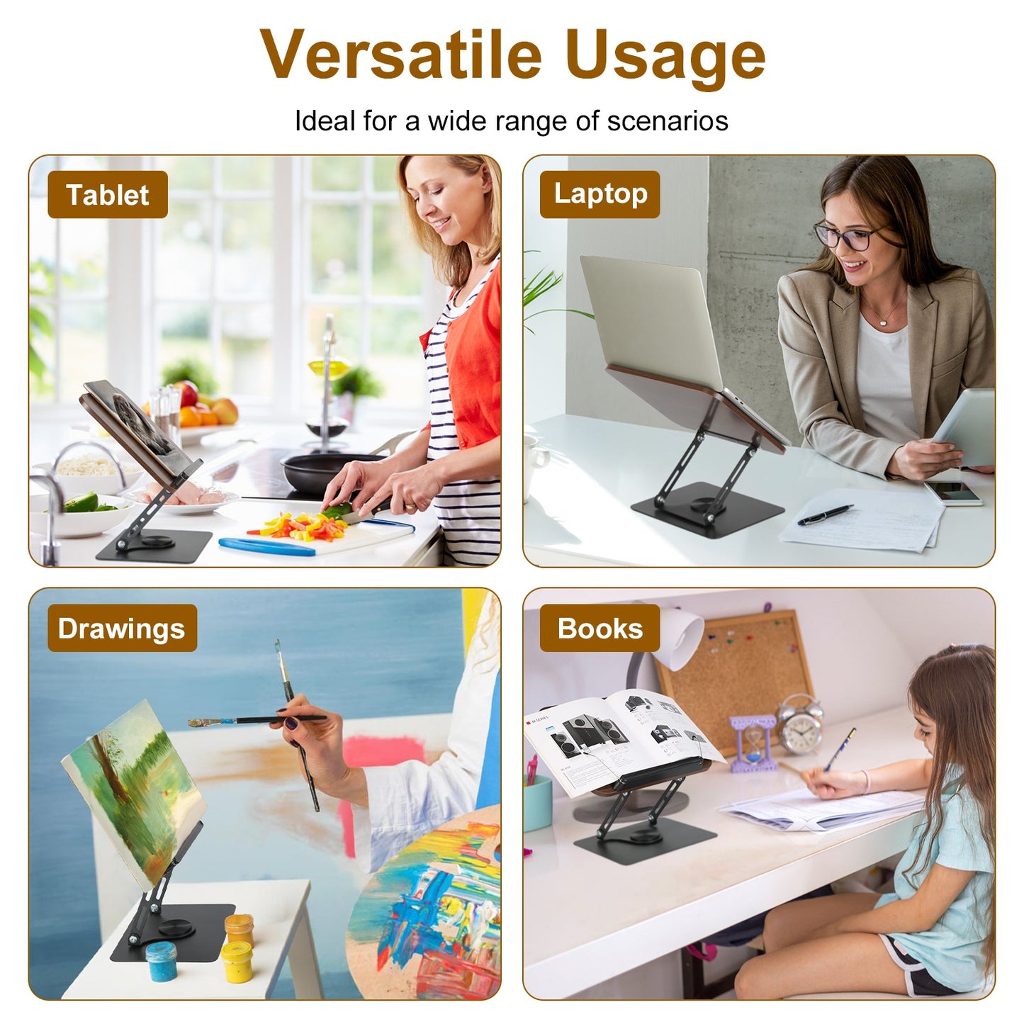 Spin Mop And Bucket System Includes Dual Compartment Mop Bucket 4Pcs Thick Washable Microfiber Mop Pads For Home Cleaning