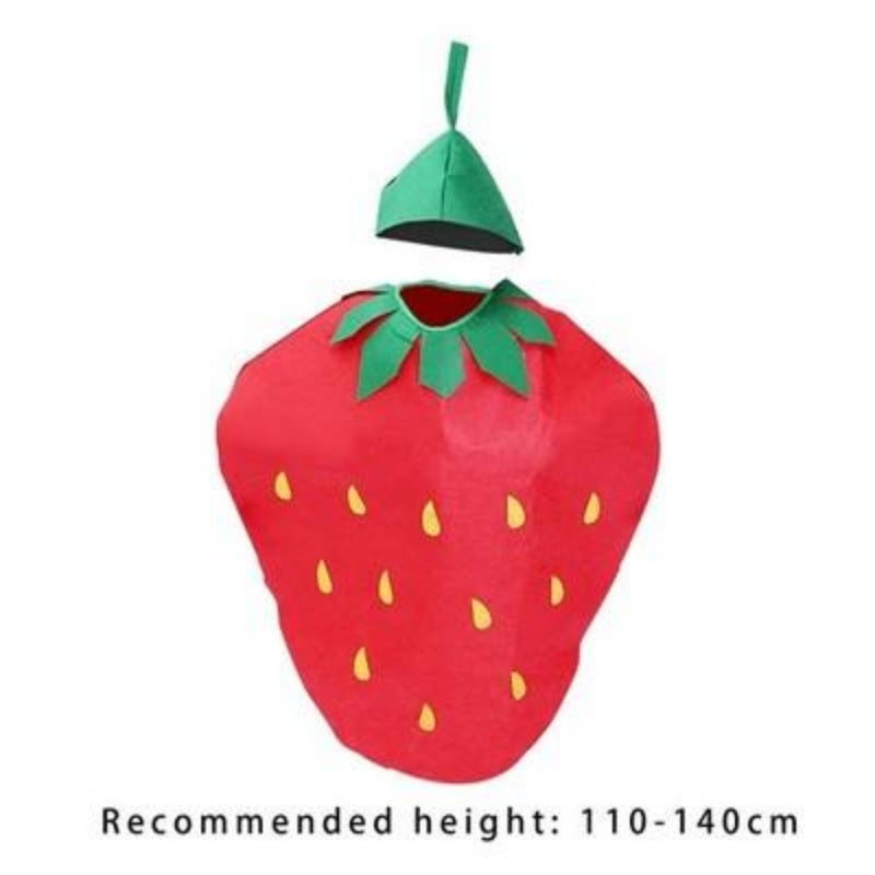 Kids Fruit Role Play Cute Party Costumes