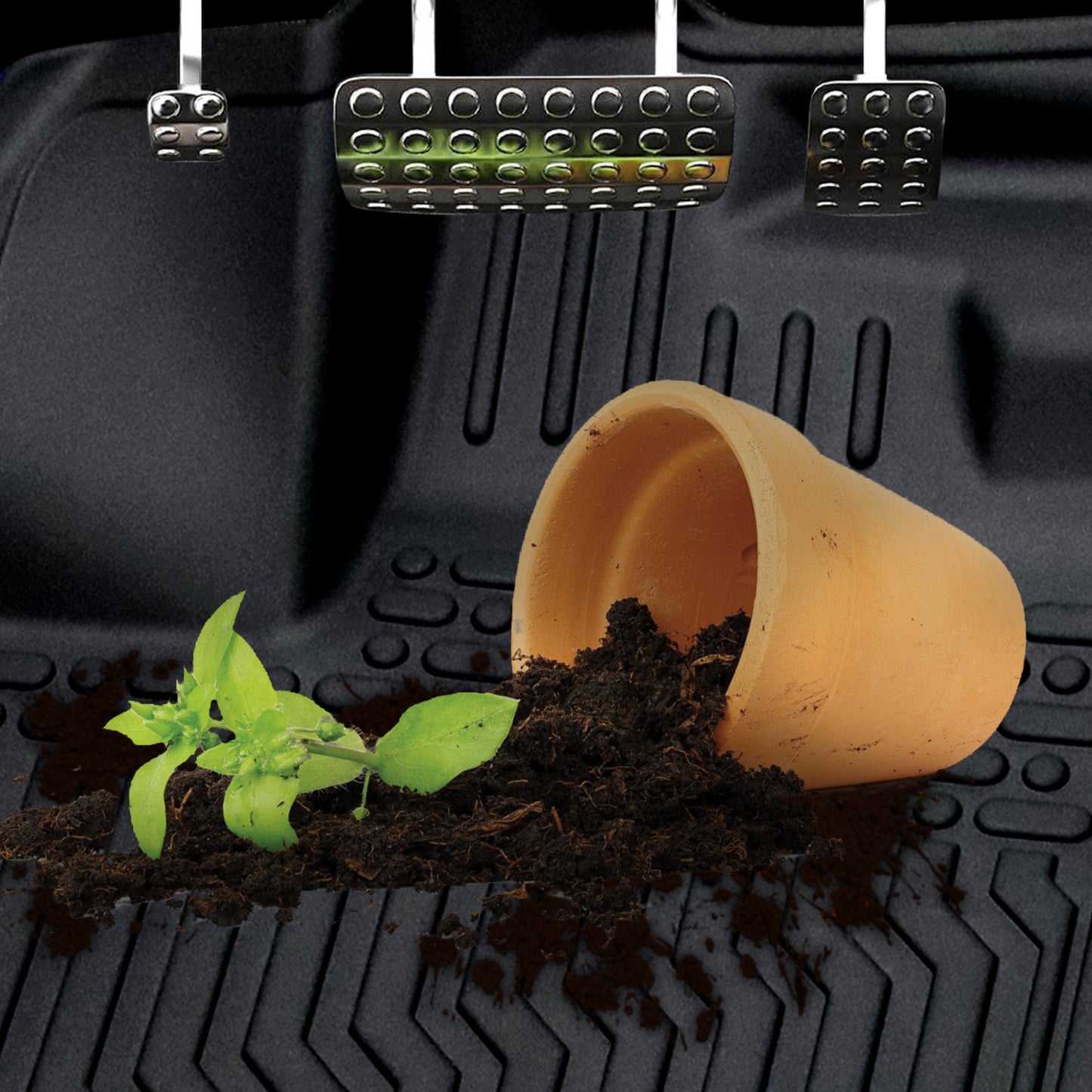 TPE Rubber Car Floor Mats All-Weather For 08-12  Accord