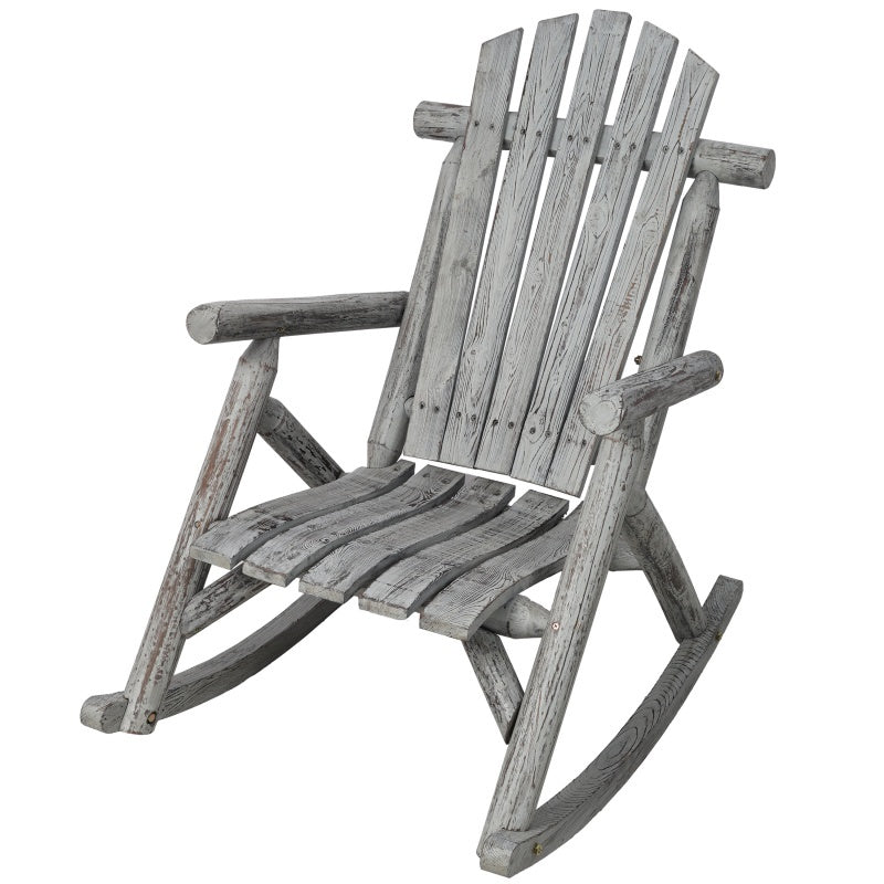 Wooden Porch Rocking Chair, Durable Wooden Porch Rocking Chair, Cedar Rocking Chair