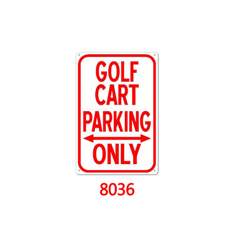 Tin Painting Bar Clothing Store Home Wall Decoration