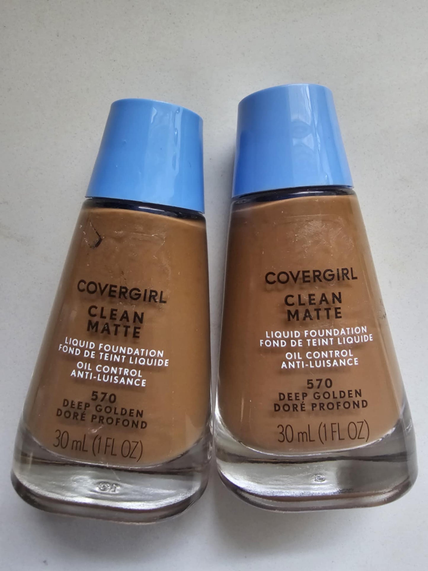 Clean Matte Liquid Foundation 2pcs
