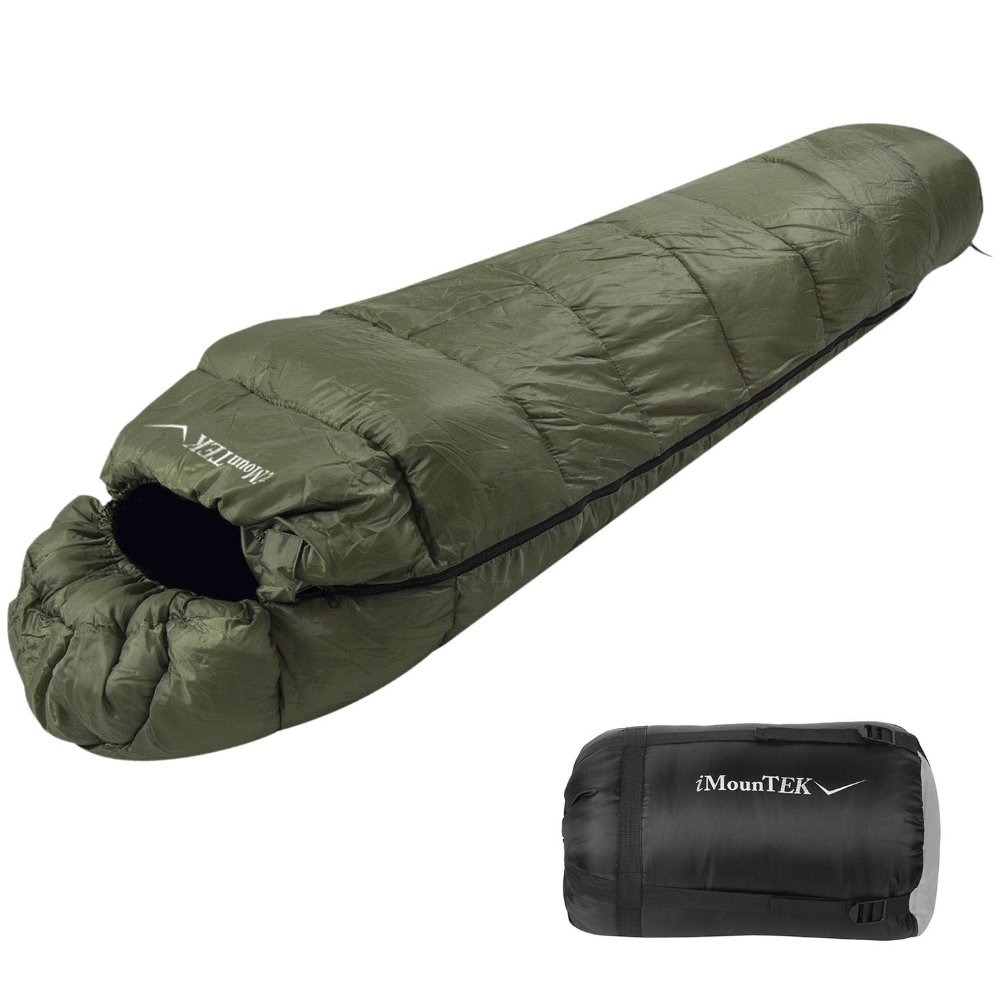 1Pc Mummy Sleeping Bag Camping Sleeping Bags For Adults Outdoor Soft Thick Water-Resistant Moisture-proof Sleep Bag Suitable For Spring Autumn Winter Seasons