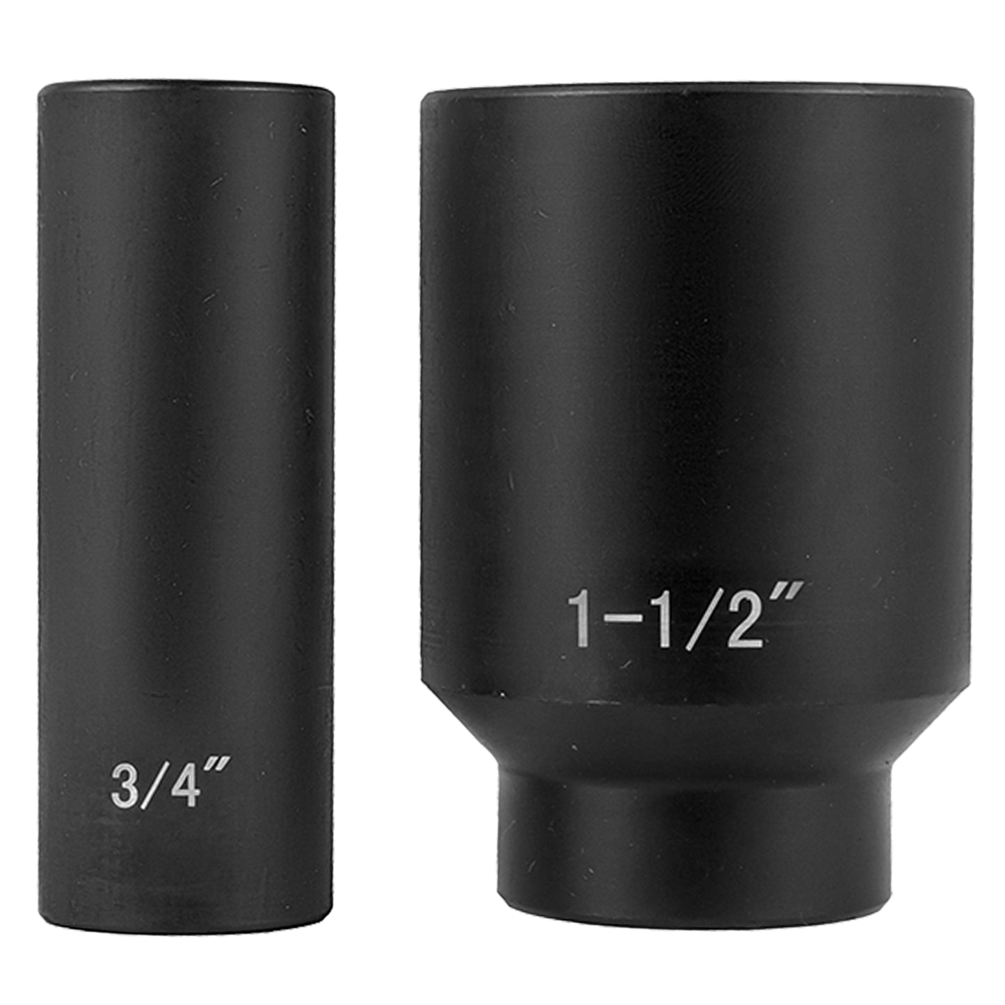 Impact Socket Set 19 Piece Impact Sockets, Deep Socket, 6-Point Sockets, Rugged Construction, Cr-V,  With A Storage Cage