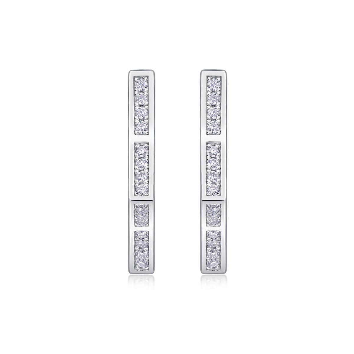 1Galaxy Wandering Diamond Set Moissanite Silver Earrings Luxury Fashion Diamond Earrings Stud Earrings Prohibit TikTok sales