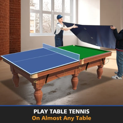7ft Mid-Size Ping Pong Conversion Top Foldable  Portable Table Tennis Table Top For Indoor Games