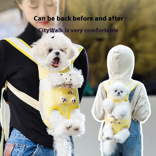 Pets Cartoon Cute Chest Bag Portable
