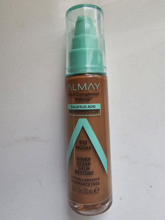 Clear Complexion Makeup Foundation 910 Mocha