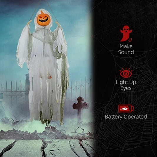 Halloween Decoration with Creepy Howling Sound