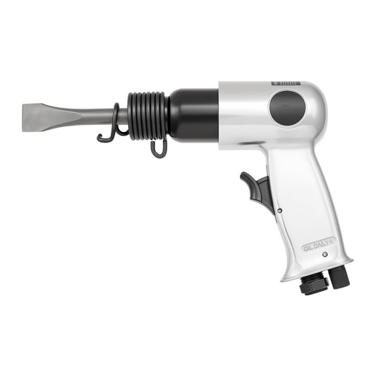 Air Hammer, 4500BPM Pneumatic Hammer With Rust Removal Air Needle Scaler & 4PCS Chisels Round Shank, Lightweight & Compact Air Chisel Pneumatic Shovel Tool For Cutting Scraping Demolishing