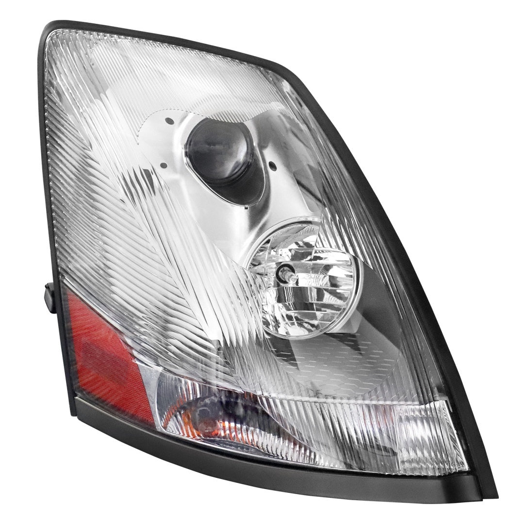 For 2004-2017 Volvo Vnl Headlamp Halogen Assembly White