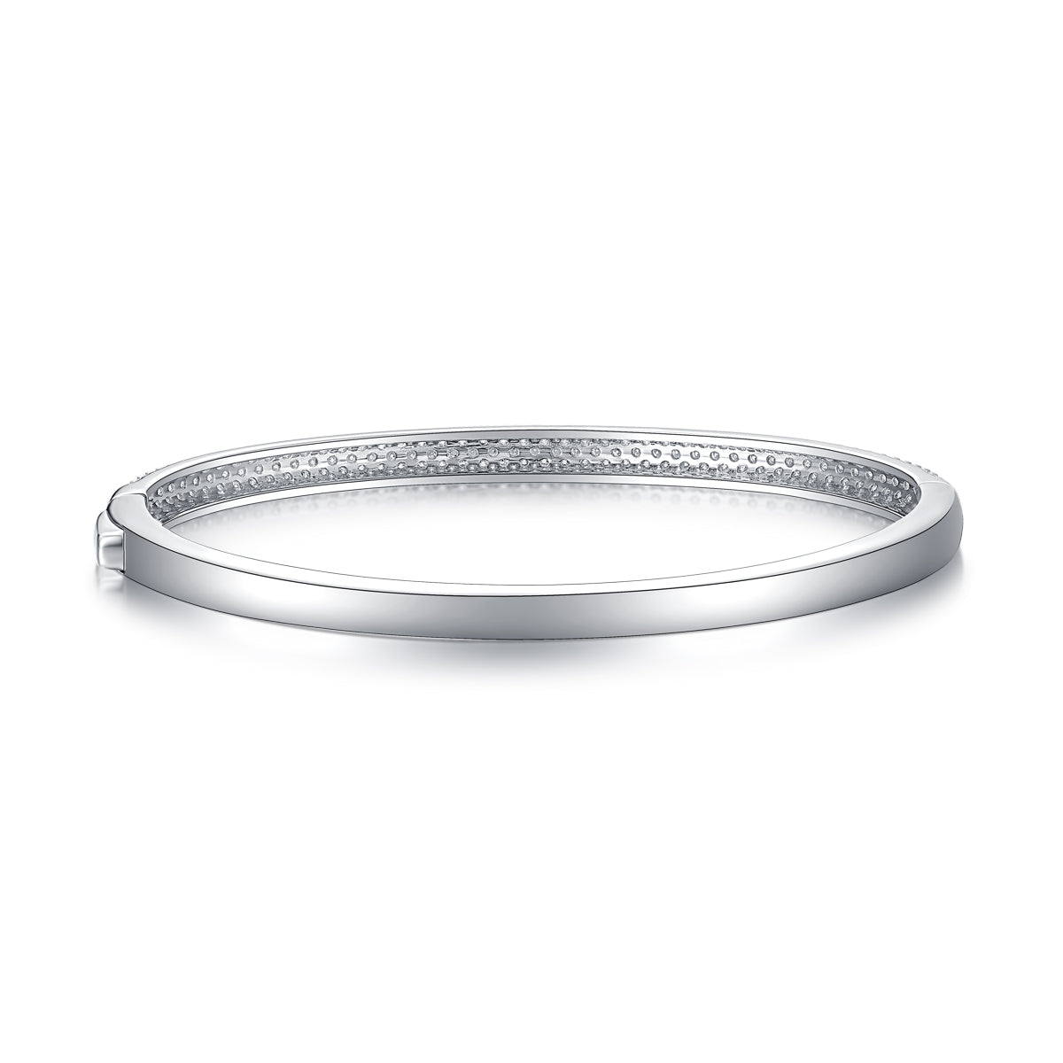 Monologue Luxury Fashion Set Mosan Diamond S925 Silver Bracelet