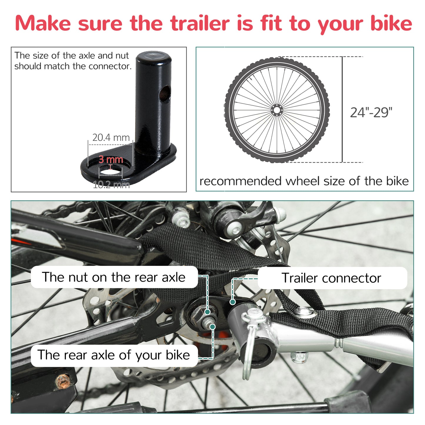 Elite 360 Swivel Bike Trailer for Kids Double Child Two-Wheel Bicycle Cargo Trailer With 2 Security Harnesses
